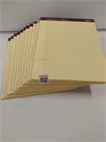 LOTS OF DOCKET GOLD YELLOW PAD PAPER