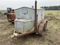 STEEL COMPARTMENT BOX ON WAGON ,B.O.S ONLY