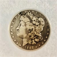 1884 Morgan Silver Dollar New Orleans mint