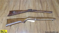 Rifle Stocks. Good Condition. One Wood Rifle Stock