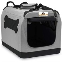 Zampa Pet Portable Crate – Great for Travel, H