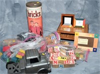 Vintage Toys, Blocks and Frames