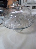 Cake plate with lid