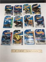 12 NIB Hot Wheels Cars