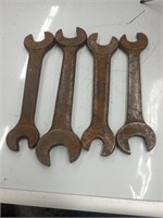 4 Vintage Wrenches