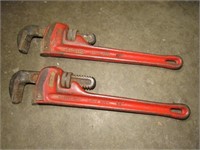 Ridgid pipe wrenches