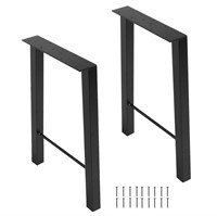 22   Black Industry Table Legs Metal Bench