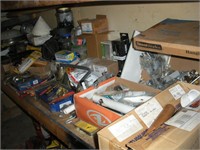 Hardware & Household Items - contents of shelf