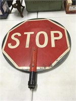 Two Sided Traffic Control Sign