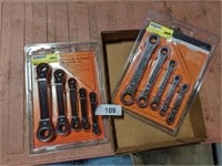 (2) Ratchet Wrench Box Set