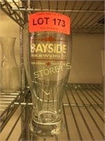 10 Tall Bayside Beer Glasses