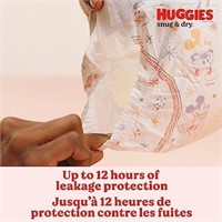 Huggies Snug & Dry Disposable Baby Diapers, Size