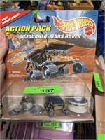 HOT WHEELS ACTION PACK SOJOURNER MARS ROVER