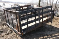 8ft x 10ft Flat Bed w/42" Sides & Tommy Lift Gate
