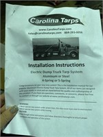 Carolina Tarps Electric Dump Truck System- NO