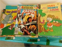 20 VINTAGE COMIC BOOKS 50 CENTS AND UNDER