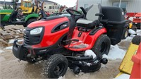 Unused Red Max GT2454F Riding Mower c/w Bagger**