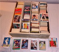 Baseball cards.