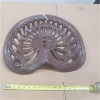 WEIR ? Cast Iron Implement Seat