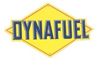 Porcelain Sunoco Dynafuel Pump Plate Sign