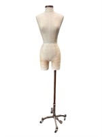 Royal Form Mannequin on Iron Stand w/ Casters