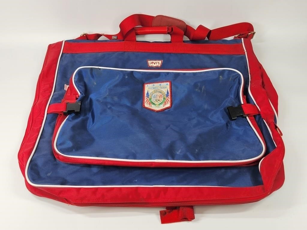 VINTAGE LEVIS 1984 LOS ANGELES OLYMPIC TRAVEL BAG