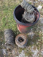 PARTIAL ROLLS OF BARBWIRE