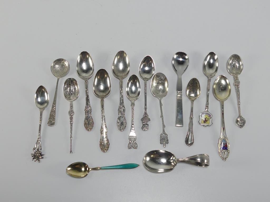 QTY. STERLING TEASPOONS