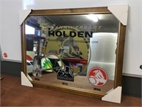 50th Anniversary Holden mirror approx 95 x 50 cm