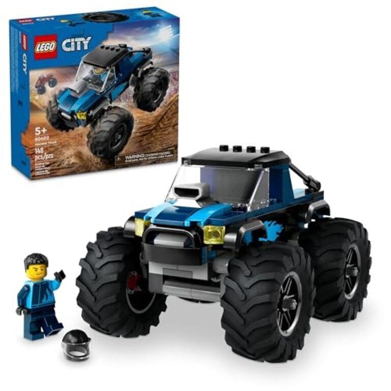 LEGO City Blue Monster Truck Off-Road Toy Playset