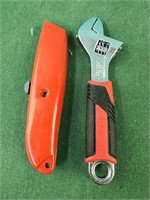 Box cutter and small wrench