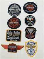 Harley-Davidson Destination Patch Set