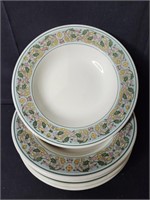 Vintage Mayer China Manhattan Pattern Plate Set