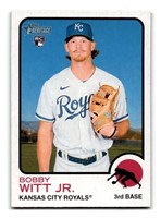 2022 Topps Heritage Bobby Witt Jr. Rookie #520