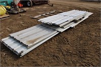 Assorted Tin Sheeting, Approx 38"x 4Ft-20Ft