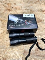 Lot of two tactical flashlights