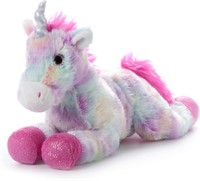 Tie Dye Unicorn Plush Toy