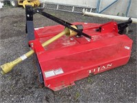 Red Titan rotary mower
