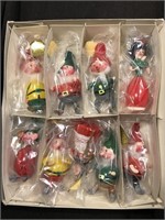 Snow White & Seven Dwarfs Blown Glass Ornaments