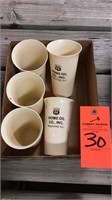 Phillips 66 Home Oil plastic cups