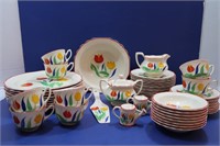 Handpainted Dishes-Service for 8