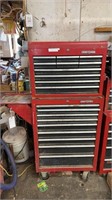 Craftsman 19-Drawer Red Tool Box on Casters ,