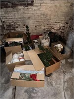 Assorted Christmas Decor (Located In Basement)