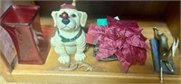 Christmas Puppy & Decor