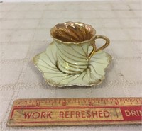BEAUTIFUL DEMI TASSE CUP AND SAUCER