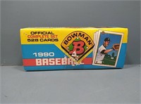 1990 official complete set 528 cards