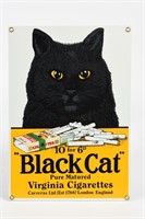 BLACK CAT VIRGINIA CIGARETTES SSP SIGN- REPLICA