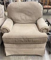 Rocking Swivel Upholstered Arm Chair