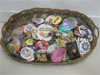 11"x 18" Basket W/Assorted Pins