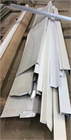 Assorted White Metal Fascias + Aluminum trims